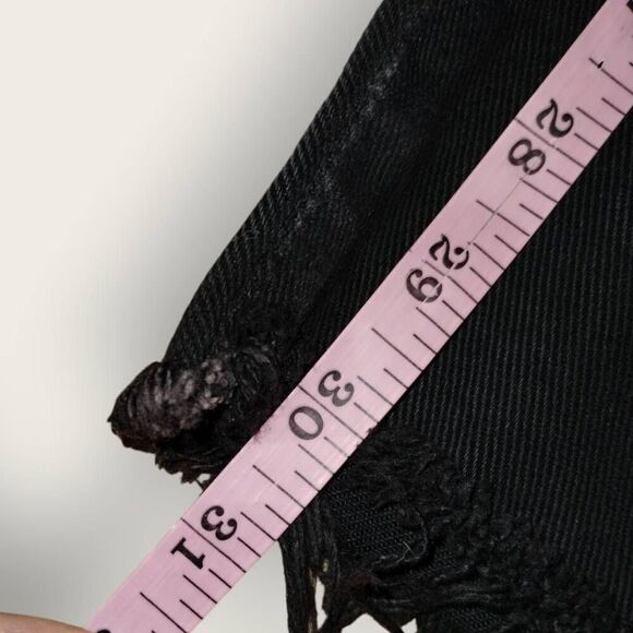 Calvin Klein Womens Jeans| Sz 12 |Black | Artistic Design Devil/Angel | Straight - Picture 10 of 10